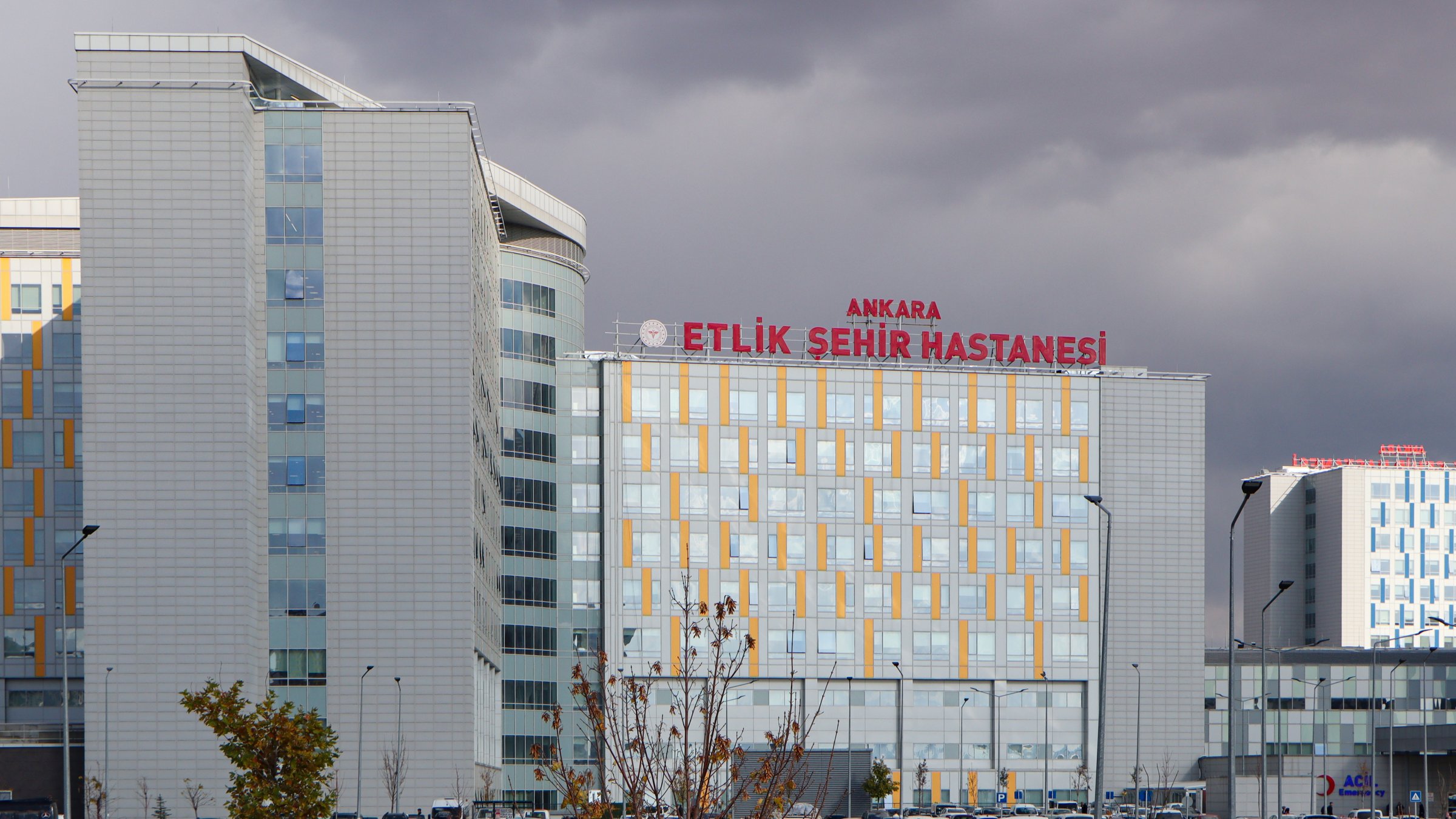 A view of Ankara Etlik City Hospital, one of the state-run city hospitals,  Ankara, Türkiye, Nov. 21, 2025. (Shutterstock Photo)