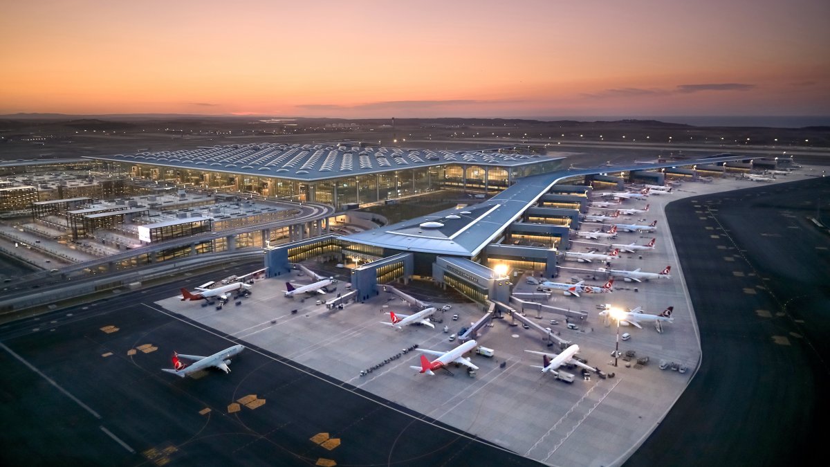 A view of Istanbul Airport in Istanbul, Türkiye, June 29, 2019. (AA Photo)