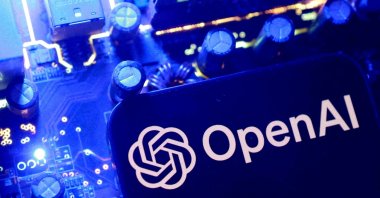 The OpenAI logo is seen in this illustration created on June 11, 2026. (Reuters Photo)