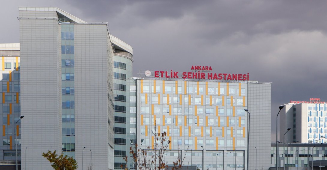 A view of Ankara Etlik City Hospital, one of the state-run city hospitals,  Ankara, Türkiye, Nov. 21, 2025. (Shutterstock Photo)