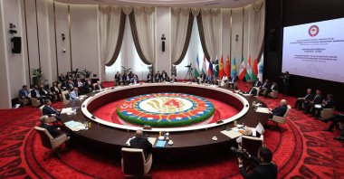 Leaders attend the Shanghai Cooperation Organisation (SCO) summit, Bishkek, Kyrgyzstan, Sept. 1, 2026. (AFP Photo)