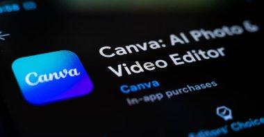 A Canva app is shown in the App Store, Raleigh, North Carolina, U.S., May 22, 2025. (Shutterstock Photo)