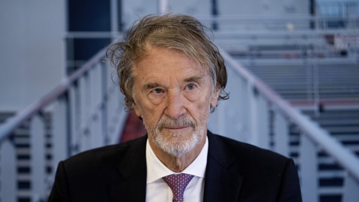 INEOS Chairman Sir Jim Ratcliffe attends the inauguration of Greensand, Esbjerg, Denmark, Sept. 18, 2026. (EPA Photo)