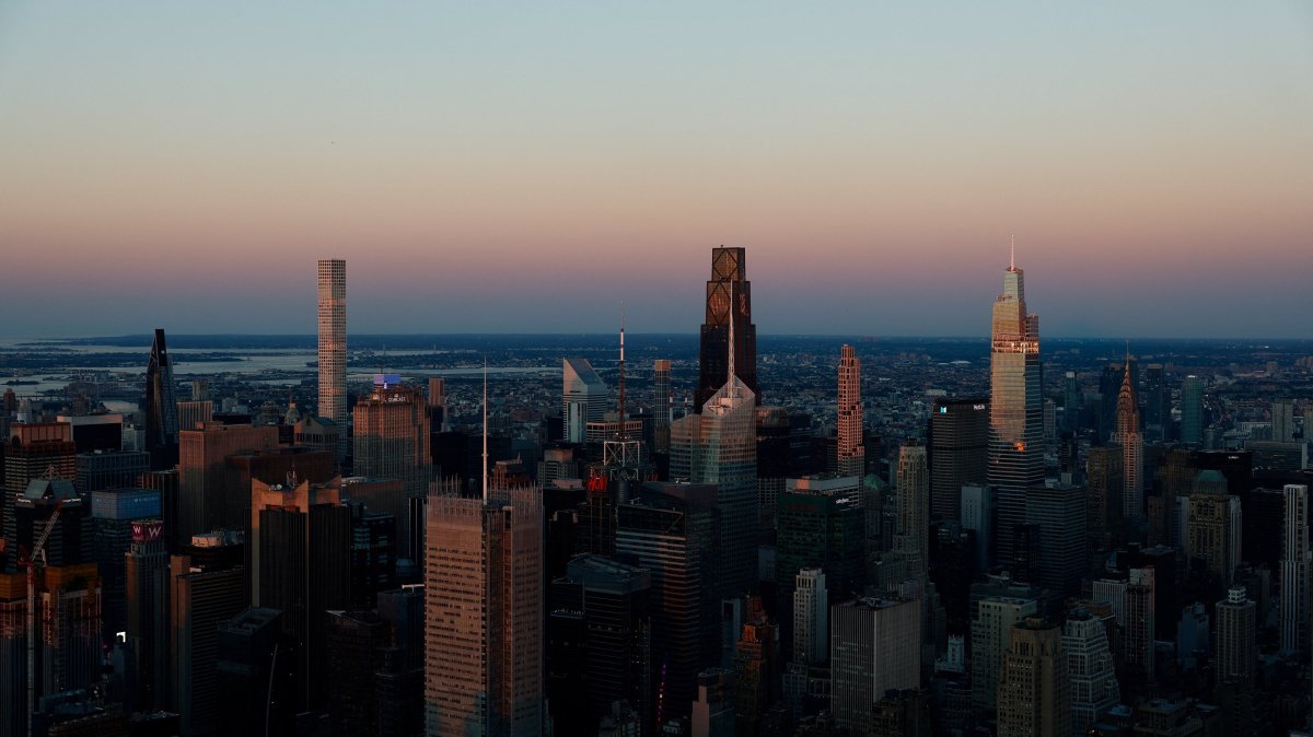 A view of buildings and the skyline, Manhattan, New York City, U.S., Sept. 11, 2026. (Reuters Photo)