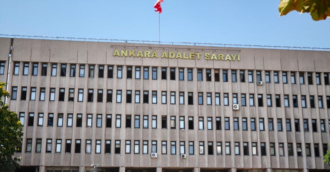 A view of the main courthouse where prosecutors investigating the Kuriş gang are based, Ankara, Türkiye, Sept. 1, 2026. (İHA Photo)