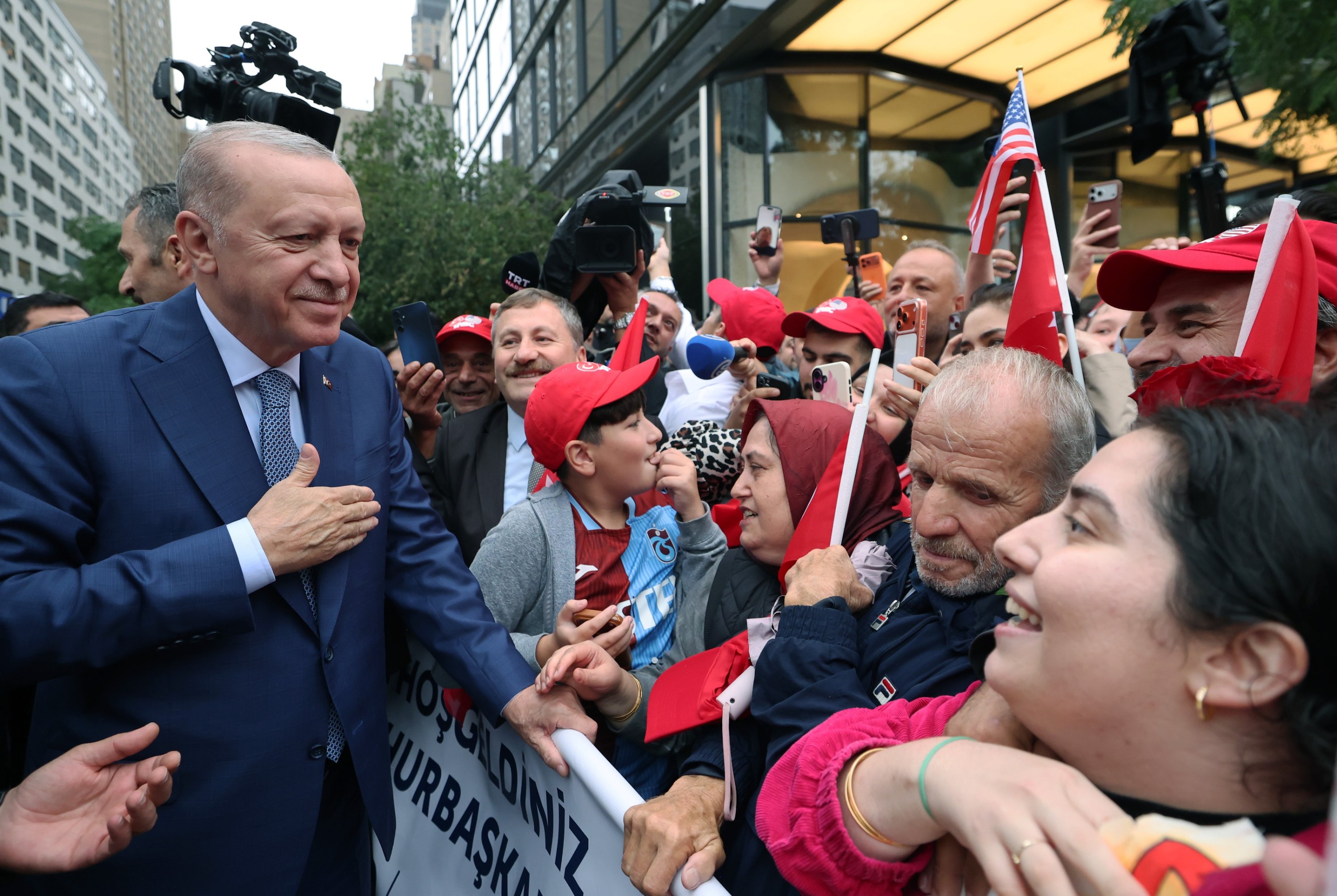 Erdoğan arrives in US to attend UN General Assembly