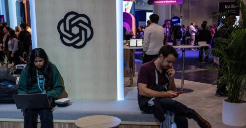 People visit an OpenAI booth at Moscone Center during the Dreamforce 2026 technology summit in San Francisco, California, U.S., Sept. 17, 2026. (Reuters Photo)