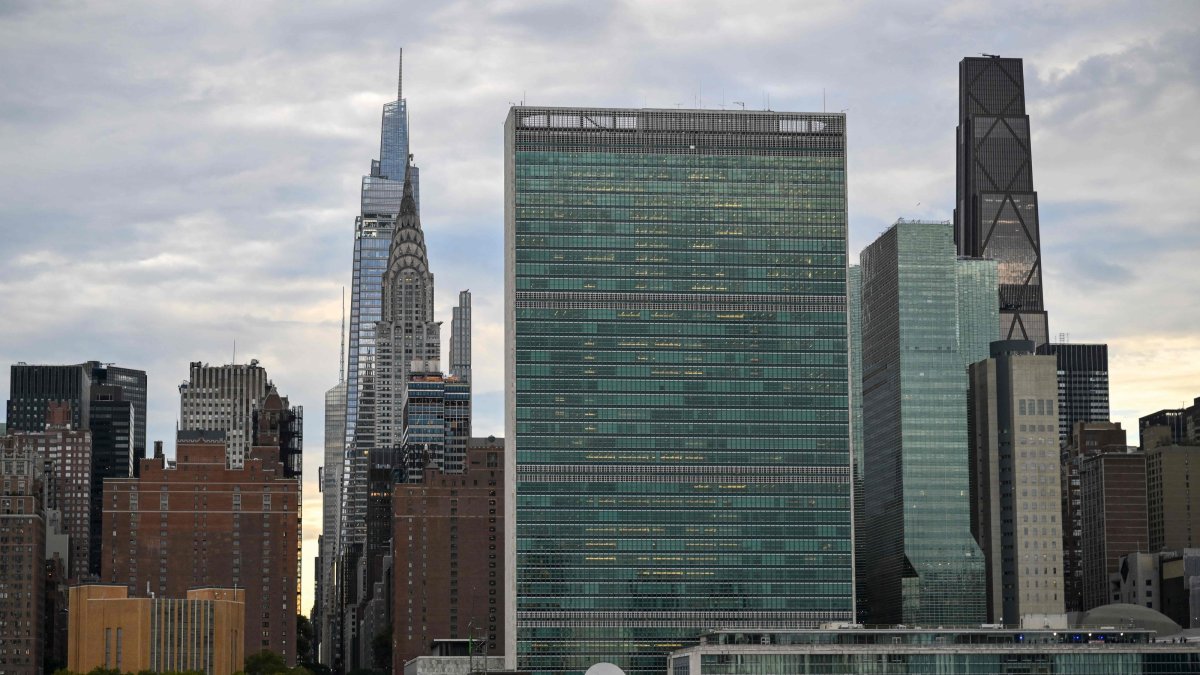 The U.N. Headquarters is seen ahead of the 81st General Assembly, New York, U.S., Sept. 21, 2026. (AFP Photo)