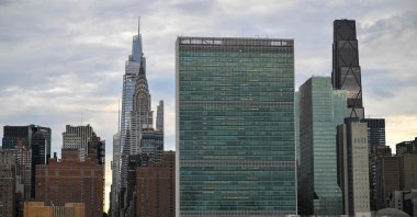 The U.N. Headquarters is seen ahead of the 81st General Assembly, New York, U.S., Sept. 21, 2026. (AFP Photo)