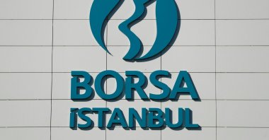 The logo of the Borsa Istanbul Stock Exchange, Istanbul, Türkiye, Oct. 13, 2017. (Reuters Photo)