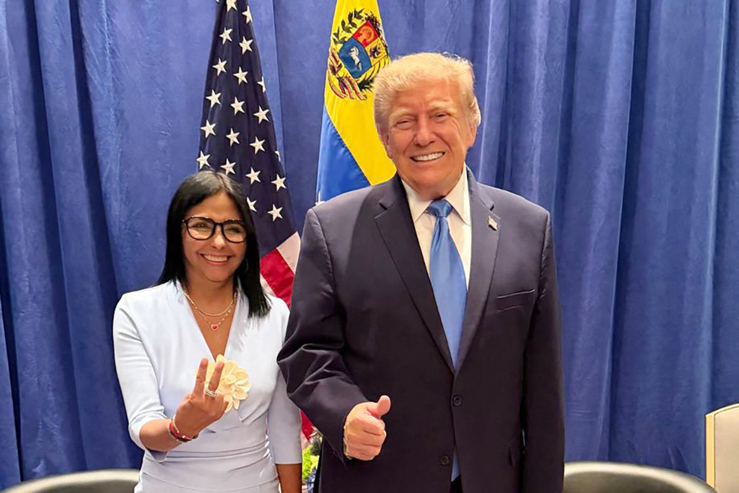 Trump, Venezuela’s Rodriguez hold 1st meeting since Maduro’s capture
