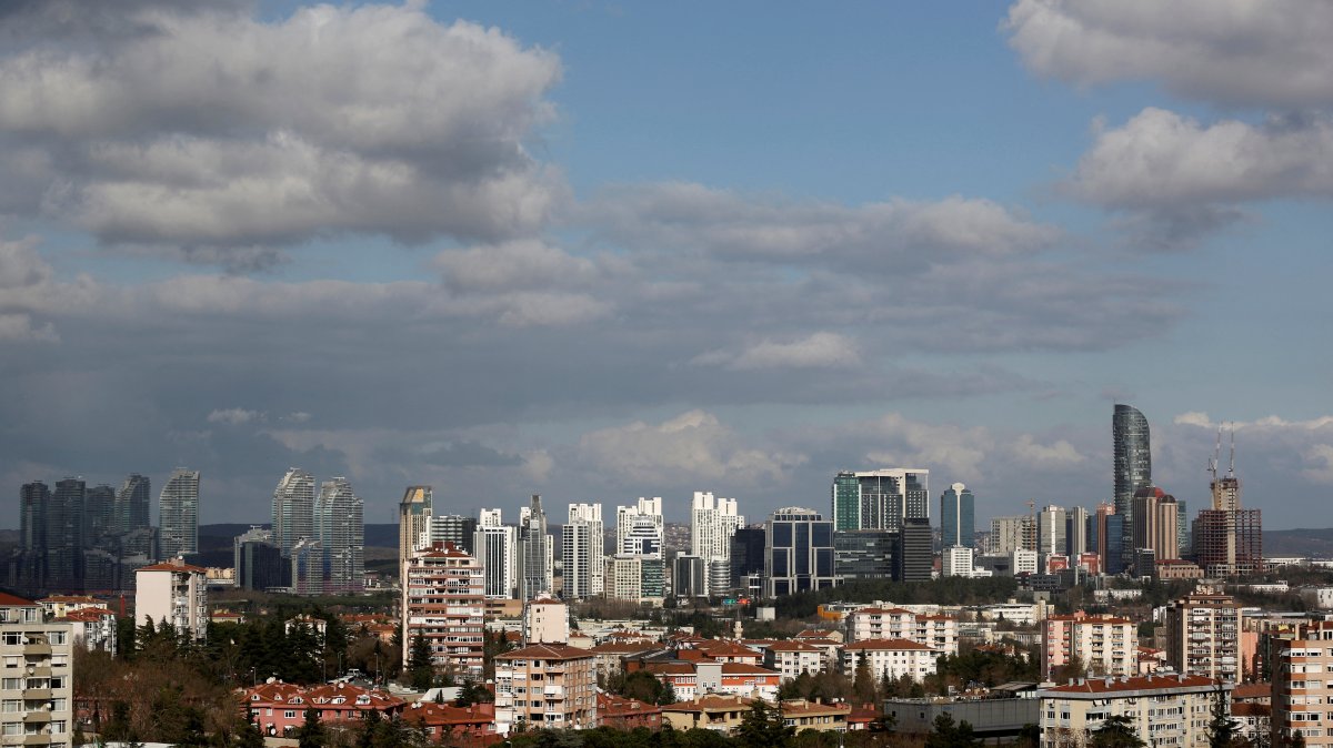 Skyscrapers in the Maslak business and financial district in Istanbul, Türkiye, Jan. 23, 2020. (Reuters Photo)
