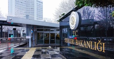 The Turkish Foreign Ministry headquarters, Ankara, Türkiye. (AA Photo)