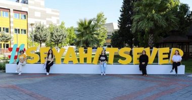 Young people travel across Türkiye as part of the Seyahatsever Project, which provides free summer accommodation. (AA Photo)