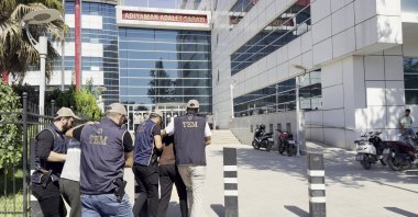 Turkish security forces detain suspects during an operation targeting the Daesh terrorist group, Adıyaman, southeastern Türkiye, Sept. 17, 2026. (IHA Photo)