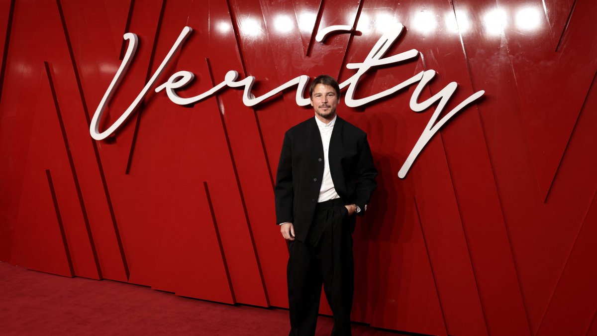 Actor Josh Hartnett poses on the red carpet at the U.K. Gala Screening of "Verity," at the Curzon Mayfair, London, U.K., Sept. 24, 2026. (AFP Photo)