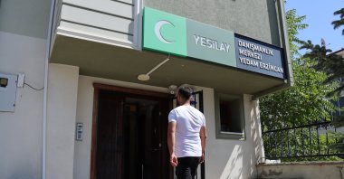A Yeşilay Counseling Center (YEDAM), where individuals receive support to quit smoking and overcome tobacco addiction, Erzincan, Türkiye, Sept. 12, 2026. (AA Photo)