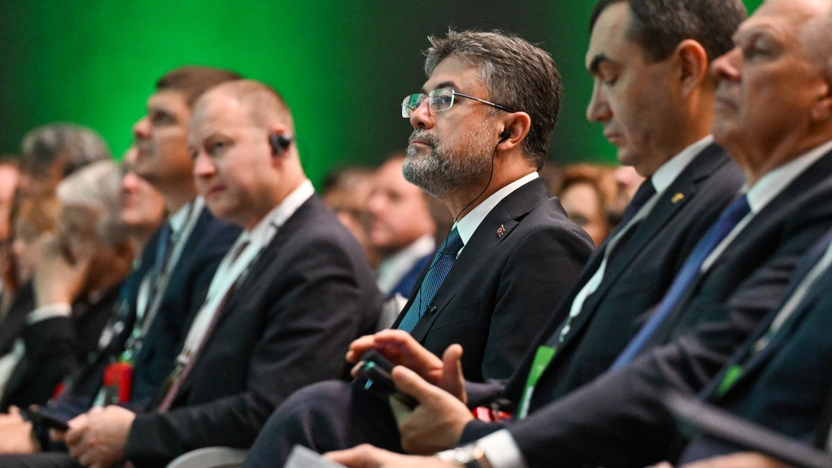 Agriculture and Forestry Minister Ibrahim Yumaklı listens to a speech during a recent forum, Moscow, Russia, Sept. 24, 2026. (AA Photo)