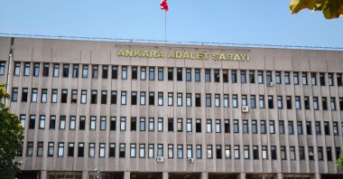 This undated photo shows the exterior of the main courthouse where the chief prosecutor's office is located, Ankara, Türkiye. (İHA Photo)