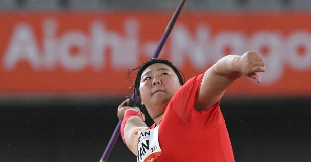 China's Yan Ziyi competes in the women's javelin throw final during the 2026 Asian Games in Nagoya, Japans, Sept. 27, 2026. (AFP Photo)