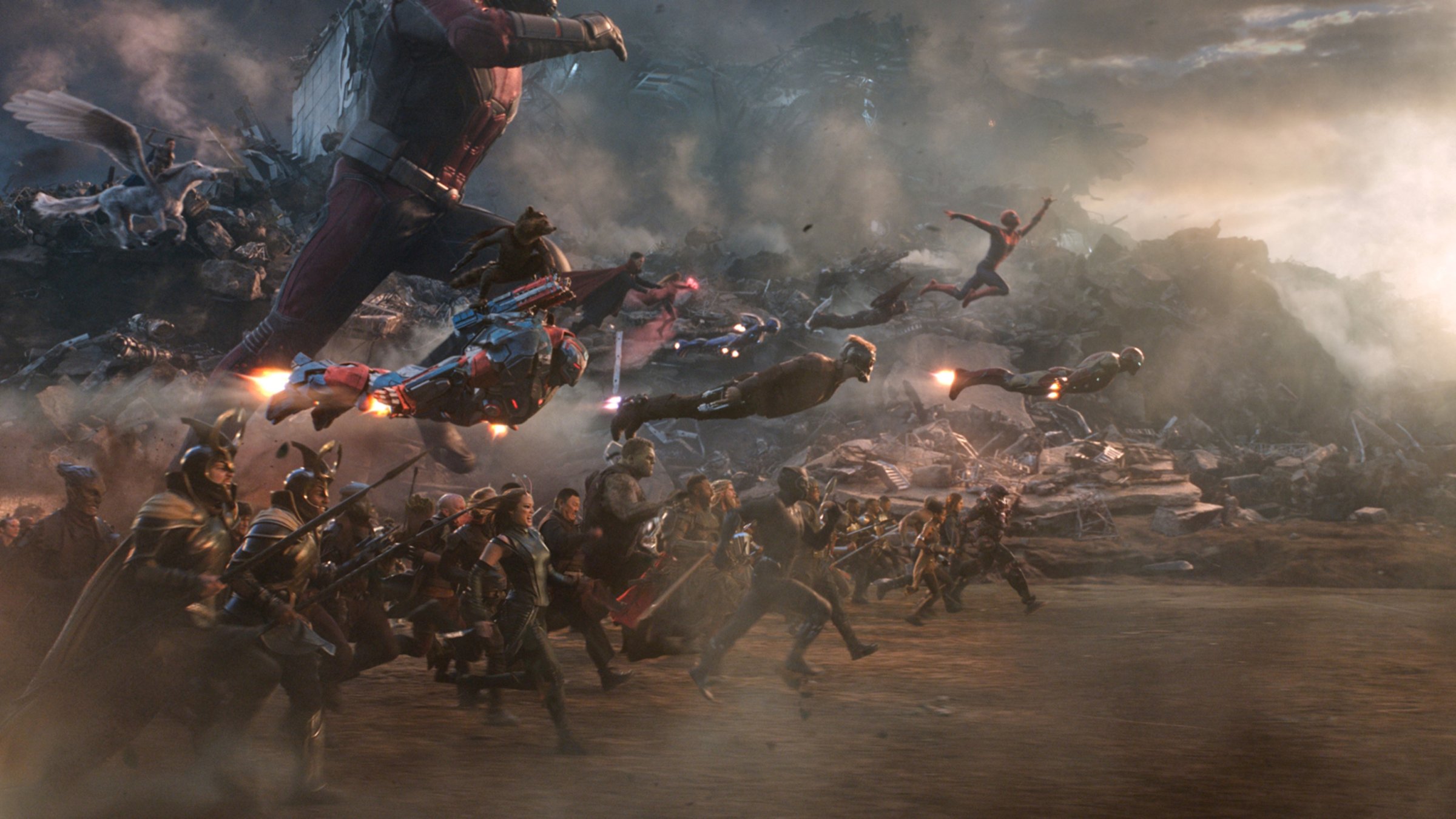 A scene from "Avengers: Endgame." (Marvel Studios via AP Photo)
