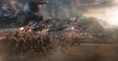 A scene from "Avengers: Endgame." (Marvel Studios via AP Photo)