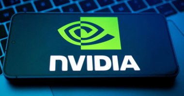 An Nvidia logo appears in this illustration taken Aug. 25, 2025. (Reuters Photo)
