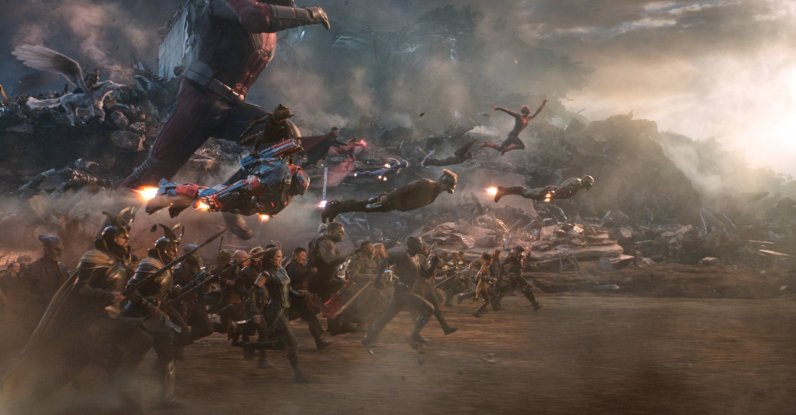 A scene from "Avengers: Endgame." (Marvel Studios via AP Photo)