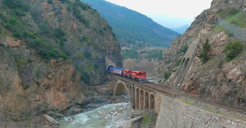 An undated view of the Karaelmas Touristic Express, Ankara, Türkiye. (DHA Photo)