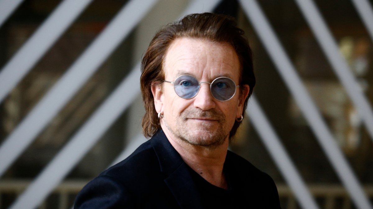 Bono, U2 singer and co-founder of the "ONE" Campaign, attends an event at the European Council headquarters, Brussels, Belgium, Oct. 10, 2018. (Shutterstock Photo)