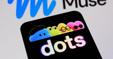 The OpenAI Dots and Meta Muse logos are seen in this illustration, Sept. 29, 2026. (Reuters Photo)