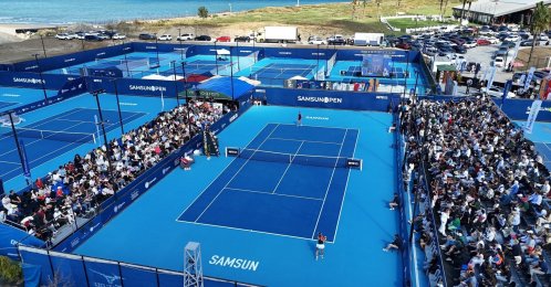 Samsun gets set for a week of world-class women’s tennis as six top-100 players descend on the Black Sea city for the Samsun Open WTA 125 in October. (IHA Photo)