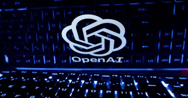 A keyboard is placed in front of a displayed OpenAI logo in this illustration taken Feb. 21, 2023. (Reuters Photo)