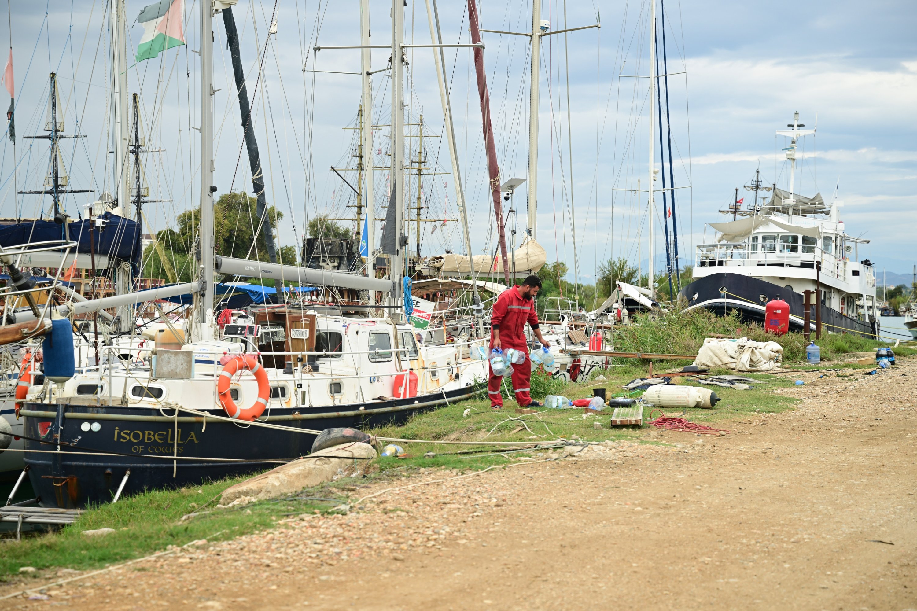 Sumud Flotilla repairs ships in Türkiye for new Gaza voyage