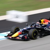 Red Bull Racing's Dutch driver Max Verstappen drives during the second practice session ahead of the Formula One Bahrain Grand Prix, Sepang, Malaysia, Oct. 2, 2026. (AFP Photo)