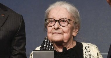 Professor Ionna Kuçuradi look on in this undated file photo. (AA File Photo)