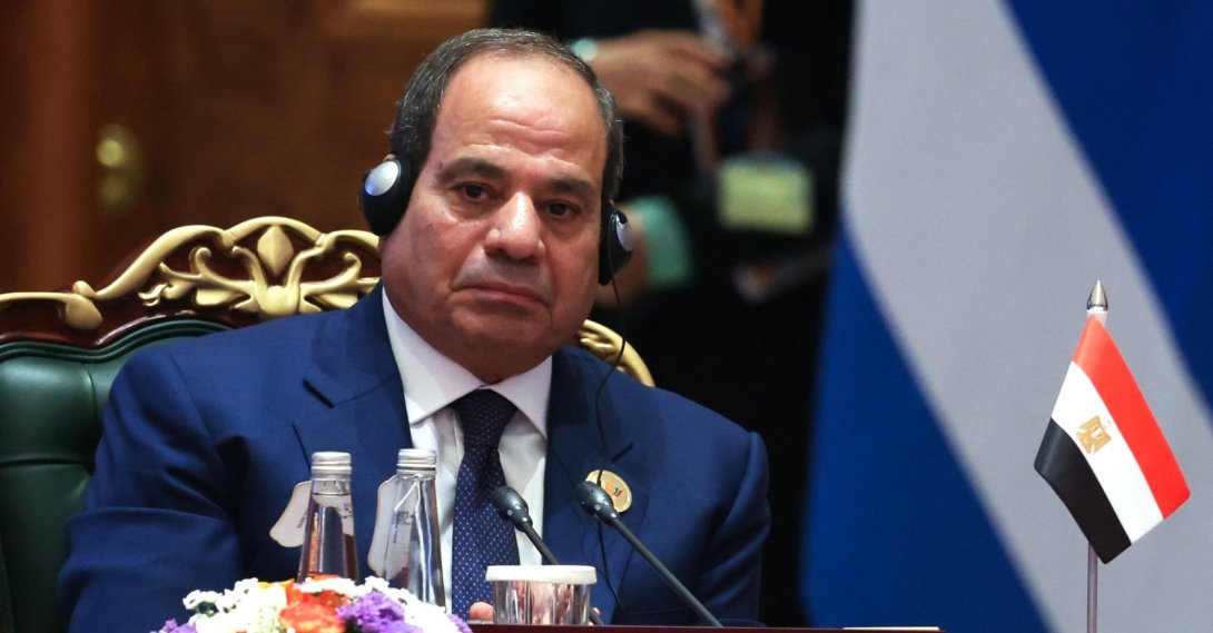 Egypt's President Abdel Fattah al-Sisi attends the 18th BRICS Summit, New Delhi, India, Sept. 13, 2026. (AFP Photo)