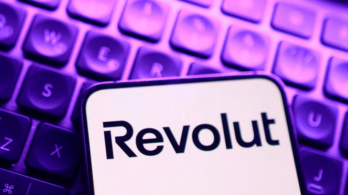 Revolut logo in this illustration taken on Nov. 27, 2025. (Reuters Photo)