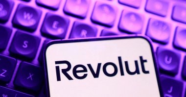Revolut logo in this illustration taken on Nov. 27, 2025. (Reuters Photo)