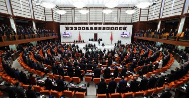 A view of Parliament in session, Ankara, Türkiye, Oct. 1, 2026. (AA Photo)