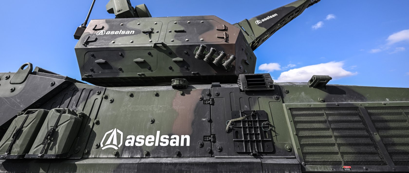 Aselsan's Korkut air defense system, Sept. 26, 2026. (AA Photo)