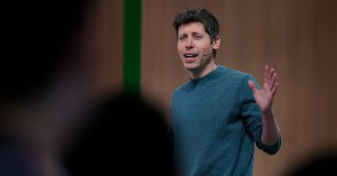 OpenAI CEO Sam Altman delivers the keynote address during the OpenAI developers conference in San Francisco, California, U.S., Sept. 29, 2026. (AFP Photo)