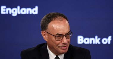 Bank of England (BoE) Governor Andrew Bailey speaks during the Monetary Policy Report press conference, London, U.K., July 30, 2026. (Reuters Photo)