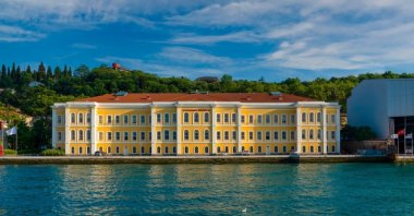 The Galatasaray University building in the Beşiktaş area, Istanbul, Türkiye, June 18, 2022. (Shutterstock Photo)