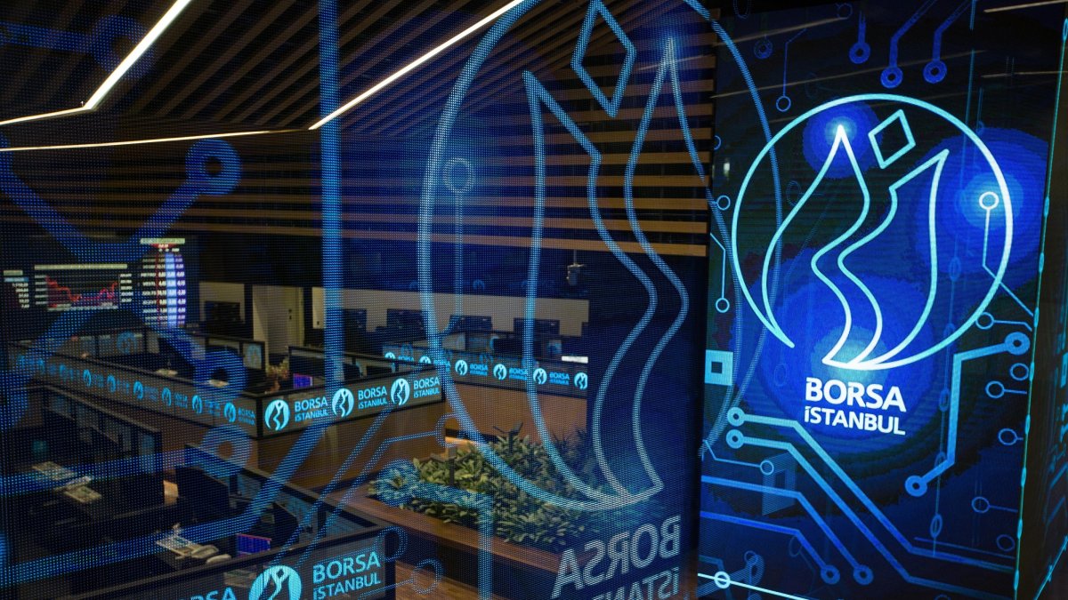 A floor of the Borsa Istanbul Stock Exchange is seen in this undated photo. (IHA Photo)