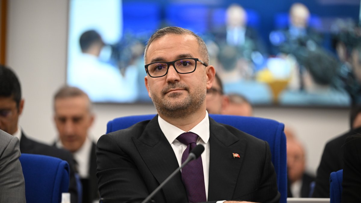 Central Bank of the Republic of Türkiye (CBRT) Governor Fatih Karahan during a presentation before the Parliament's Planning and Budget Commission in Ankara, Türkiye, Oct. 6, 2026. (AA Photo)