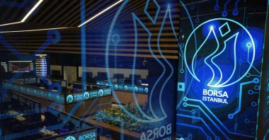 A floor of the Borsa Istanbul Stock Exchange is seen in this undated photo. (IHA Photo)