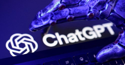 ChatGPT logo, a keyboard, and a robotic hand in this illustration taken June 5, 2026. (Reuters Photo)