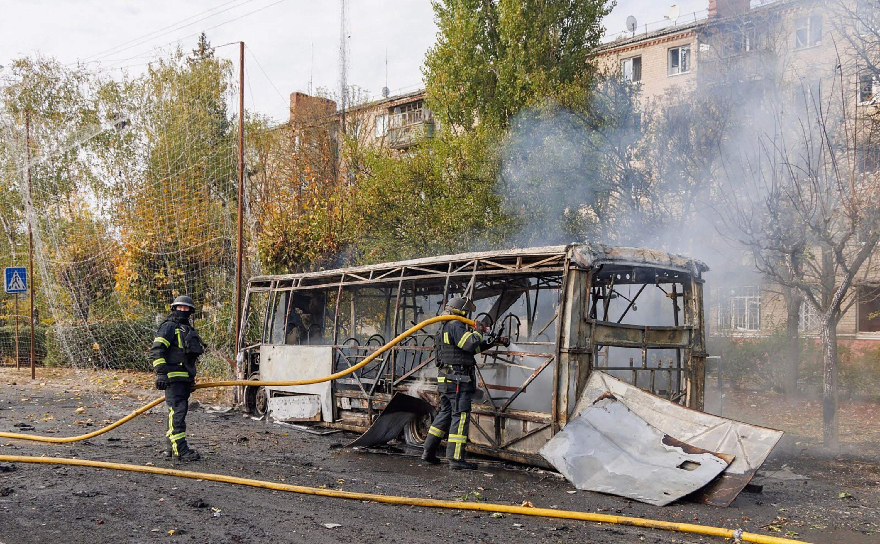 Russia boosts prewinter strikes, killing 33 in Ukraine's Kramatorsk