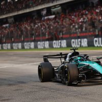 Mercedes driver George Russell of Britain competes in the 2026 Bahrain GP at the Sepang International Circuit, Sepang, Malaysia, Oct. 4, 2026. (EPA Photo)